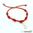 Pulsera 7 Nudos con Charm de Plata Infinito