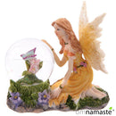 Hada floral con bola cristal