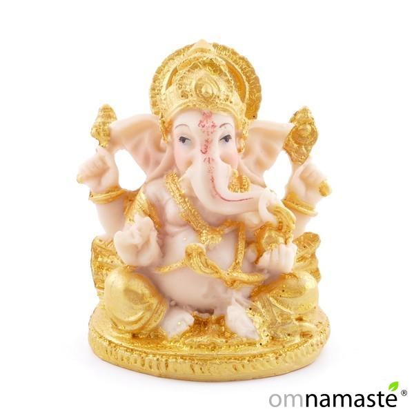 Figura Ganesha Resina 8x6x5cm
