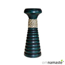 Candelabro Cuerda Verde