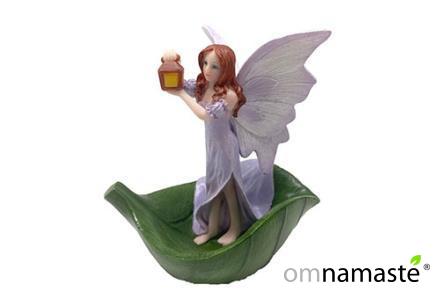 Figura Hada Lilac de la Luz Brillante 8x12cm
