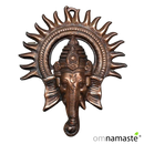 Figura Ganesha Sol Bronce 20cm