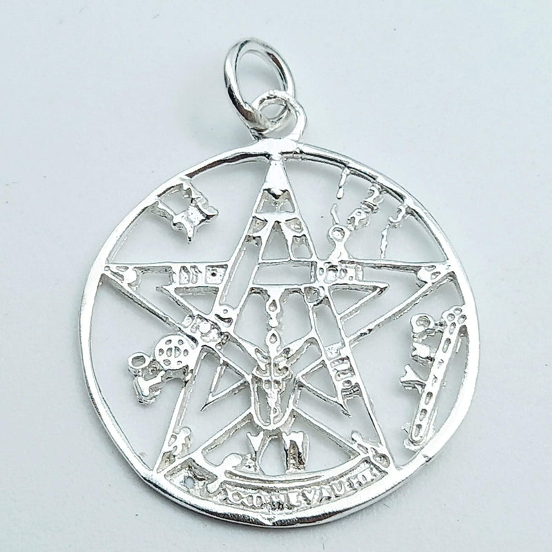 Colgante plata Tetragramaton 2cm
