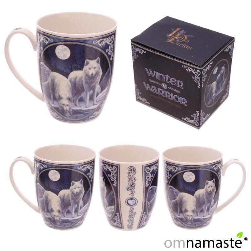 Taza de Porcelana  Guerreros de Invierno  Lisa Parker