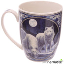 Taza de Porcelana  Guerreros de Invierno  Lisa Parker