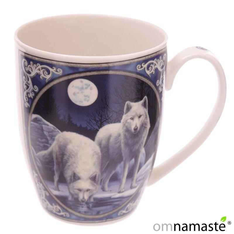 Taza de Porcelana  Guerreros de Invierno  Lisa Parker